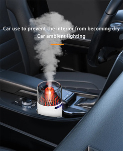 Núi Lửa khuếch tán tinh dầu khuếch tán hương thơm môi trường xung quanh ánh sáng hương liệu máy mát sương mù không khí tạo độ ẩm với pin bên trong - Product Image 6
