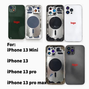 Carcasa Trasera de Repuesto con Diseño de Barra de Vidrio para iPhone 13 Mini/13/Pro/Pro Max, Ensamblaje de Chasis con Marco Central - Product Image 1