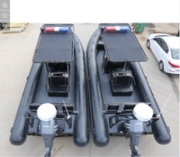 Bateau gonflable en caoutchouc de patrouille de coque en aluminium de la CE Alu Rib760 avec le moteur de YAMAHA 200HP