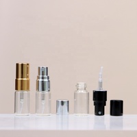 Parfum Semprot botol kaca Mini 5ml 10ml 15ml dengan kemasan aluminium