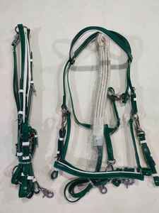 Bride de cheval d'endurance de haute qualité en cuir rembourré souple Design réglable parfait pour la course et l'équitation de longue distance - Product Image 5