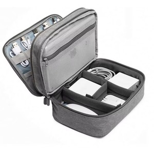 BSCI Factory Factory Customized Travel Electronic Accessories Multipurpose Travel <b>Cable</b> Storage <b>Bag</b> - Product Image 2