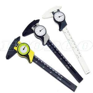 150mm/6 "plastik arama kumpas plastik siyah arama sürmeli kumpas inç-okuma kumpas kalibre - Product Image 1