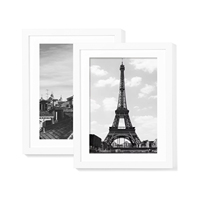 Cadre photo en bois MDF sur mesure, fabrication directe, plusieurs tailles : 4x6, 5x7, 6x8, 8x10, 11x14, 16x20, A3, A4, A5, approvisionnement en gros