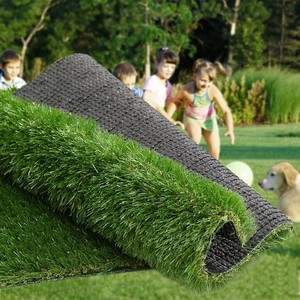 JS Non tamponamento erba finta all'aperto tappeto erboso erba sintetica per <span class=keywords><strong>esterno</strong></span> giardino balcone - Product Image 5