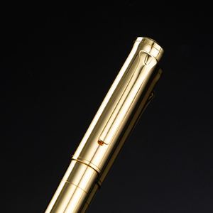 Factory Customized Electroplated Metal Ballpoint <b>Pen</b> Business Gifts Meeting Minutes <b>Pen</b> <b>Gold</b> Color - Product Image 4