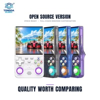 Konsol Game Genggam Mini Open Source R36Ultra Wifi Online Multiplayer 40000+3D Game Retro Konsol Video Game Genggam OEM