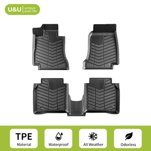 Tapis de sol de voiture en TPE imperméables, sur mesure 3D, pour conduite à droite (RHD), toutes saisons, haute résistance - Product Image 1