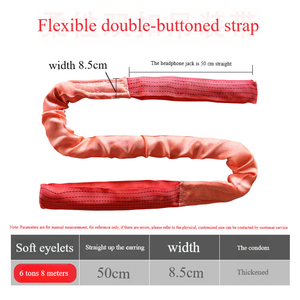 Élévateur patient original et nouveau <span class=keywords><strong>10</strong></span> <span class=keywords><strong>tonnes</strong></span> 3M équipement <span class=keywords><strong>sangle</strong></span> élingues <span class=keywords><strong>de</strong></span> <span class=keywords><strong>levage</strong></span> <span class=keywords><strong>sangle</strong></span> <span class=keywords><strong>de</strong></span> <span class=keywords><strong>levage</strong></span> orange robuste - Product Image 3