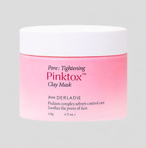 Masque facial sans huile naturel Derladie fabriqué en Corée, masque pour effacer les imperfections des pores, Pinktox Detox Care pour des pores clairs, tous types de peau - Product Image 1