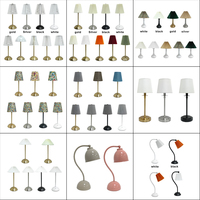 Base de Carga Inalámbrica para Restaurante, Lámparas de Mesa de Metal con Atenuación Táctil, Recargables, de Aleación de Aluminio LED, con Estación de Carga