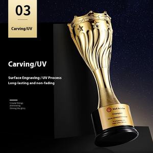 मैराथन खेल फुटबॉल/बास्केटबॉल चैंपियन गुणवत्ता ट्रॉफी के लिए अनुकूलित धातु खेल बैठक ट्रॉफी रचनात्मक पुरस्कार - Product Image 4