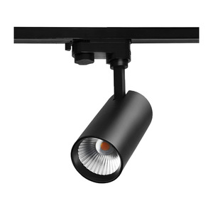 Projecteur LED Commercial sur Rail Blanc Chaud 3500K Noir Mat Orientable Ra90 Garantie 3 Ans CRI90 pour AC 220V IP Autre - Product Image 5