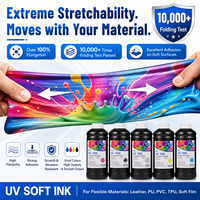 Tinta UV Soft Ink ETINK APS-02 Berkualitas Tinggi untuk Pencetakan Digital Warna Cerah Tanpa Penyumbatan Daya Rekat Kuat untuk Film PET/PP/PVC