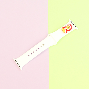 Correa de Silicona para <span class=keywords><strong>Apple</strong></span> <span class=keywords><strong>Watch</strong></span> de 46 mm, Serie 11, con Dijes de Resina 3D, Brazalete Deportivo de Goma - Product Image 2