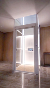 <span class=keywords><strong>Ascensor</strong></span> <span class=keywords><strong>Inteligente</strong></span> para el Hogar con Certificación CE/ISO 9001, 400 kg, Control por Aplicación y Reconocimiento Facial, Accionamiento Silencioso por Tornillo - Product Image 5