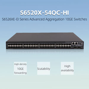 สวิตช์รวมการเชื่อมต่อ 10GE L3 ความหนาแน่นสูง G H3C S6520X-HI สำหรับเครือข่ายแคมปัส คลาวด์ EVPN SDN ไฟเบอร์คอร์ - Product Image 1