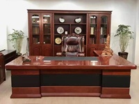 Bureau de direction de luxe en placage MDF