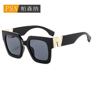 Psn <b>Square</b> <b>Sunglasses</b> Full Rim UV400 Fashion Unisex Adult Sun Protection 2024 - Product Image 1