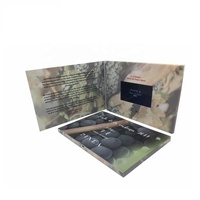 Cartes de vœux vidéo électronique LCD carte d'invitation vidéo professionnelle/brohcure