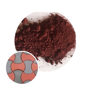 Polvo de color de barro de diatomeas rojas de óxido de hierro para revestimiento de pintura de PVC para suelos polvo de color estándar nacional - Product Image 2