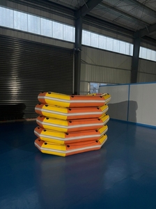 <span class=keywords><strong>Bateau</strong></span> gonflable en PVC durable anti-collision léger pour le surf, la pêche, les loisirs et les escapades en lac ou en bord de mer - Product Image 6
