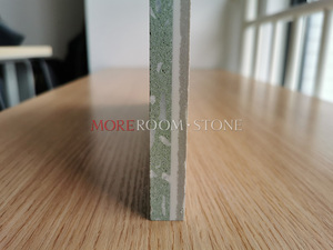 Base <span class=keywords><strong>in</strong></span> Piastrelle <span class=keywords><strong>di</strong></span> Porcellana Composita Terrazzo con Aggregato <span class=keywords><strong>di</strong></span> <span class=keywords><strong>Marmo</strong></span> Bianco e Vetro Verde - Product Image 5