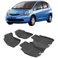 Tapis de sol 3D en TPE à couverture intégrale pour Honda Fit GE, antidérapants, durables, inodores, toutes saisons