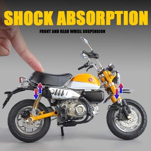 Modelo de Motocicleta Deportiva de Aleación Fundida a Presión a Escala 1/9 con Encendido, Acelerador Giratorio, Faro y Luz Trasera con Sonido - Product Image 4