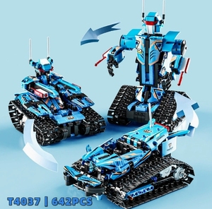 Bloques de Construcción, <span class=keywords><strong>Robot</strong></span> de Juguete Programable, Control Remoto Eléctrico, Compatible con <span class=keywords><strong>LEGO</strong></span> - Product Image 4