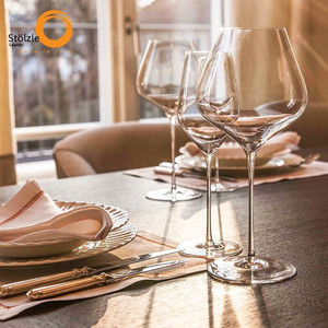 Deutscher STOLZLE Modern Design Weißweinglas Haushaltskristall für Champagnerglas Maßgefertigtes Luxus-Rotweinglas MOQ 1200 Stück - Product Image 1