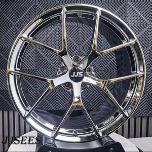 Rines Forjados Personalizados Cromados para <span class=keywords><strong>Porsche</strong></span> 991/992 458 Italia <span class=keywords><strong>488</strong></span> <span class=keywords><strong>GTB</strong></span> 720S 570S 650S M2 M3 F80/G80 M4 F82/G82 M5 M8 RS4 RS5 RS6 RS7 - Product Image 6