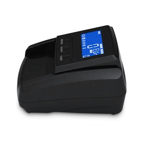 Détecteur et compteur de billets GBP USD <span class=keywords><strong>EUR</strong></span> TRY AED SAR <span class=keywords><strong>CHF</strong></span>, mini-détecteur de billets portable avec écran LCD, 600 billets/min, matériau plastique - Product Image 5