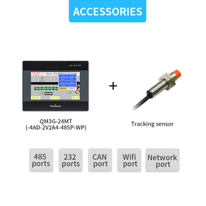 Système de contrôle automatique HMI tactile à double axe, HMI PLC intégré QM3G-24MT - Product Image 1
