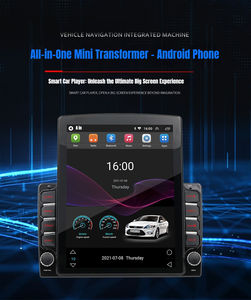 2 Din Androidカーラジオ GPSステレオラジオ 9.7インチ縦型スクリーン MP5プレーヤー 2 Dinカーオーディオ オートラジオ オーディオプレーヤー - Product Image 2