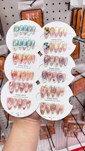 Ongles en gel souple légers et courts, personnalisés, certifiés salon, style minimaliste uni, adaptés à chaque <span class=keywords><strong>mesure</strong></span> de doigt – Qualité artisanale experte - Product Image 3