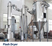 Sécheur à vaporisation rotative rapide de haute qualité pour aliments, aliments pour animaux, matériaux de batteries au lithium, farine de gluten de maïs