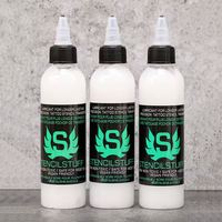 Gel pour pochoir de tatouage chaud 4oz 120ml Trancil Huile crème Savon blanc Encre d'imprimante Fournitures Solution Kit de transfert Gel pour pochoir de tatouage