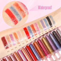 Brillant à lèvres caméléon de marque privée nouveau design 15 couleurs imperméable Vegan Duochrome rouge à lèvres holographique brillant à lèvres