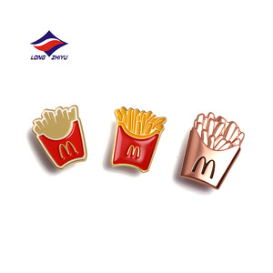 Pin de Esmalte Suave Longzhiyu, Broche con Logotipo de Empresa de Anime de Dibujos Animados, con Cierre de Mariposa, Insignias de Solapa de Metal Personalizadas - Product Image 5
