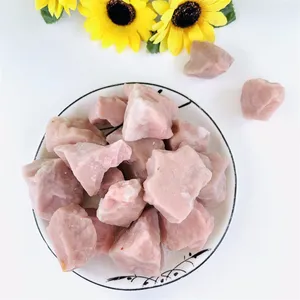 Wholesale Bulk Natural Stone Raw Mineral Crystals Rough Stone Pink Opal