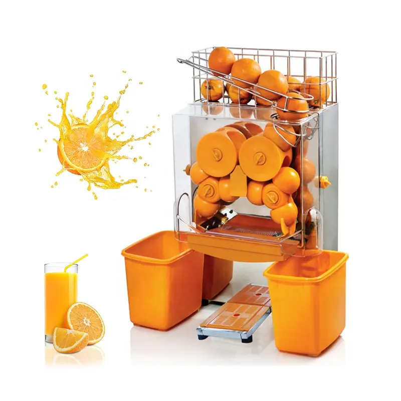 High Productivity Commercial Electric Automatic Citrus Orange Fruits Juice Machine