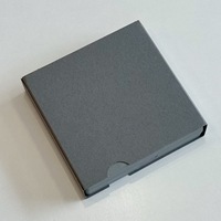 Boîte à bijoux anti-ternissement avec tiroir transparent en PE, gaufrage, écologique, personnalisable, présentoir aseptique pour bijoux et lunettes