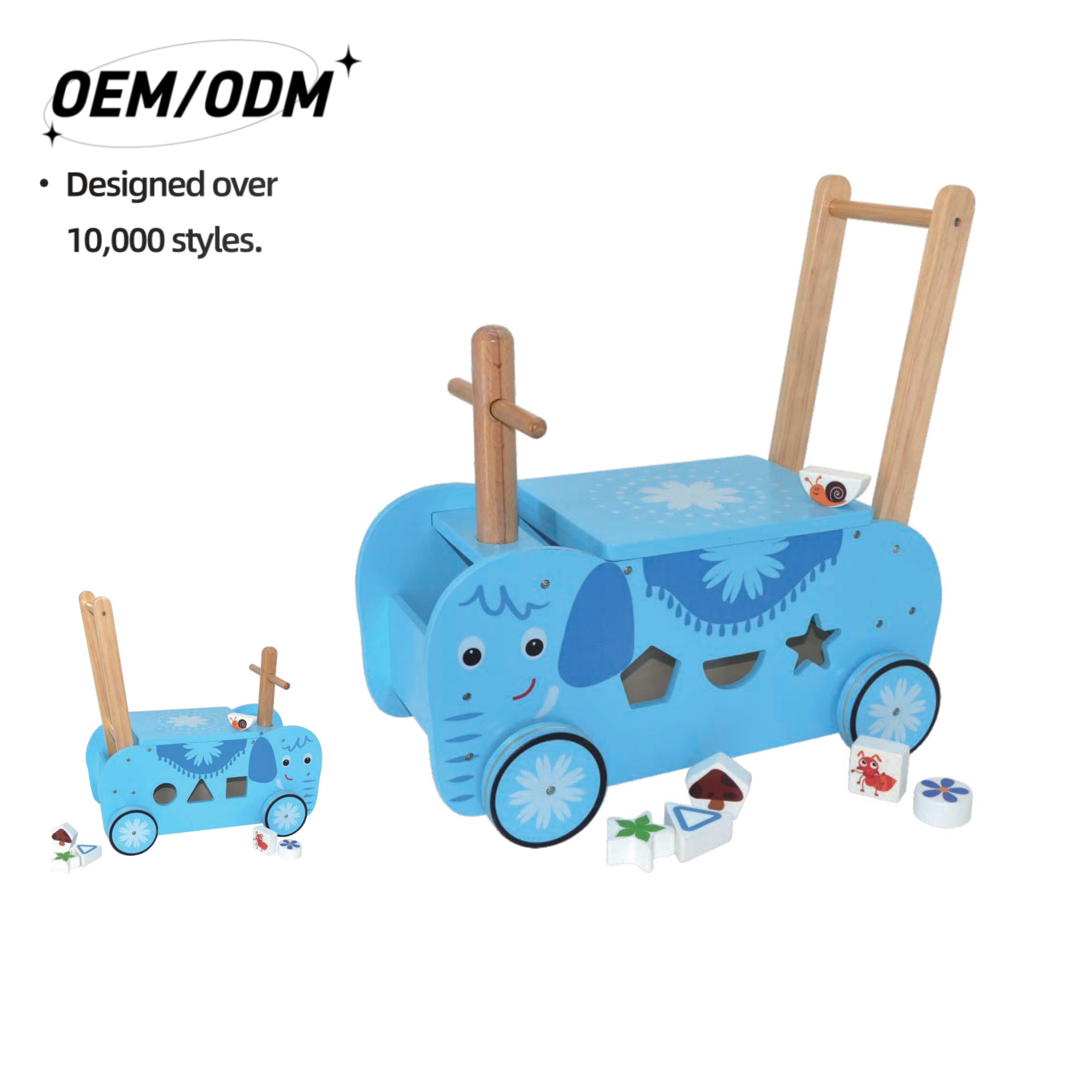 Elephant Walking Cart