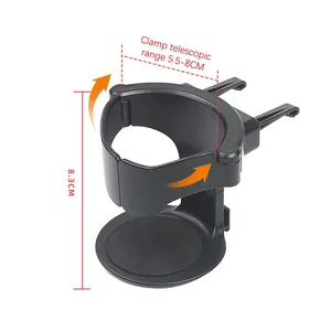 Nuevo portabotellas ventilado para coches, portabotellas de agua para camiones y coches, portavasos para coche y botella de agua - Product Image 6