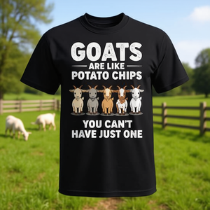 Las cabras son como las patatas fritas: no puedes tener solo una camiseta. - Product Image 3