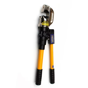 Outil de sertissage <span class=keywords><strong>hydraulique</strong></span> manuel robuste pour câbles de batterie et bornes de connexion – Kit de sertissage - Product Image 1