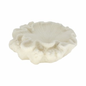 Quartz Resin Shell Decorative Bowl Modern Centerpiece Table Decor Bookshelf Styling - Product Image 2