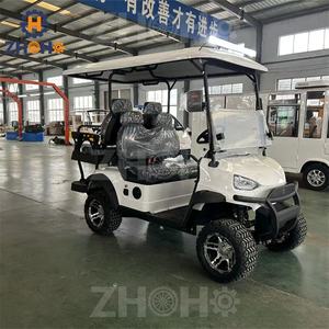 Navidad 2025 China personalizado 2 4 plazas calle Legal Golf vehículo eléctrico Club coche caza Coche - Product Image 3