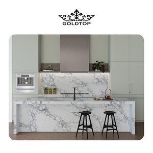 GOLDTOP OEM/ODM statuaria moderna <span class=keywords><strong>venezia</strong></span> quarzo Silicone Zero quarzo vanità piani controsoffitto lastre per alberghi prezzo all'ingrosso - Product Image 2